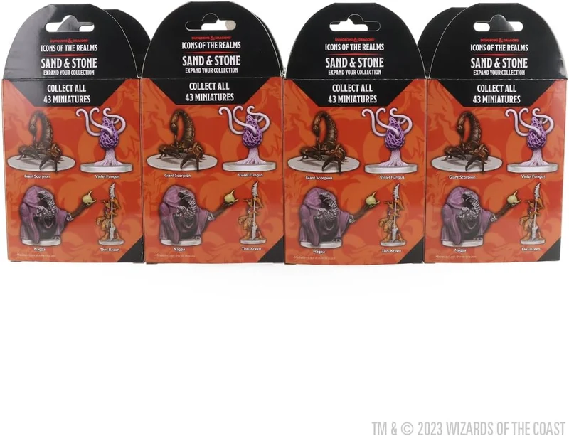 D&D Icons of the Realms: Sand & Stone – Standard Booster