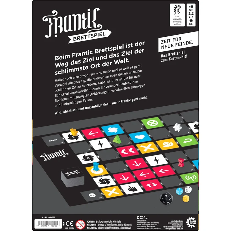 Frantic Brettspiel