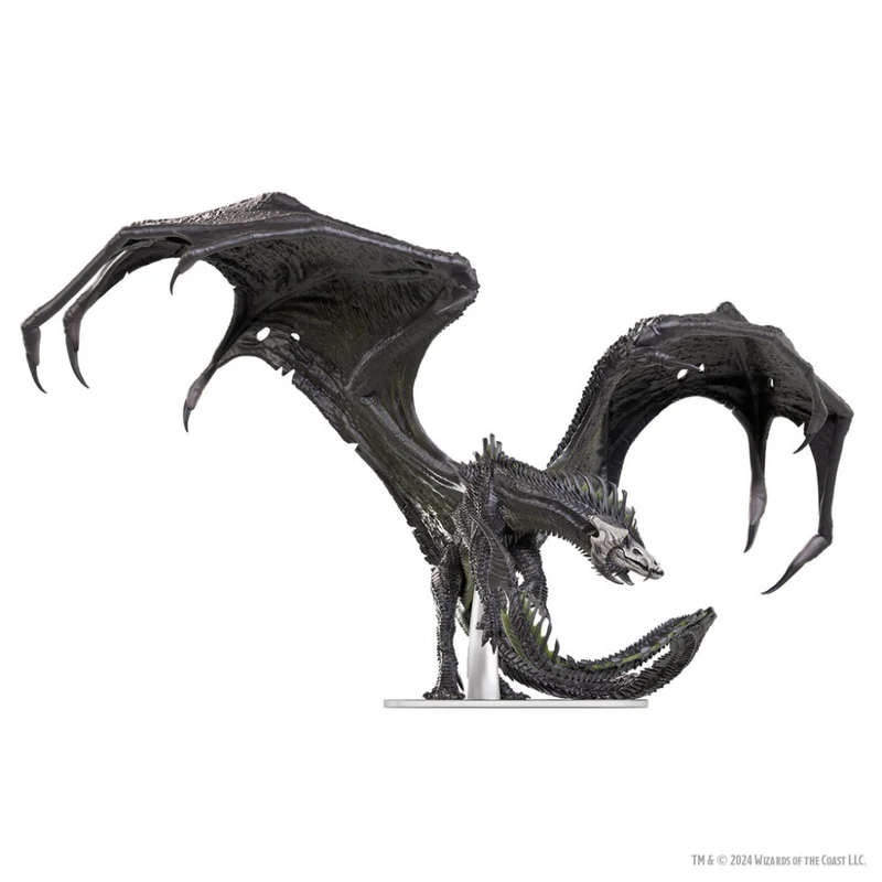 D&D Icons of the Realms – Adult Black Dragon