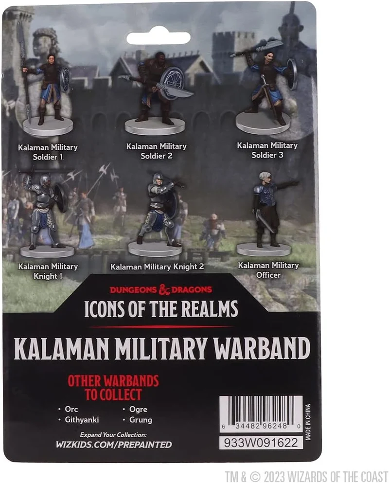 D&D Icons of the Realms: Kalaman Military Warband