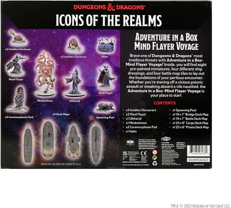 D&D Icons of the Realms – Adventure in a Box: Mind Flayer Voyage