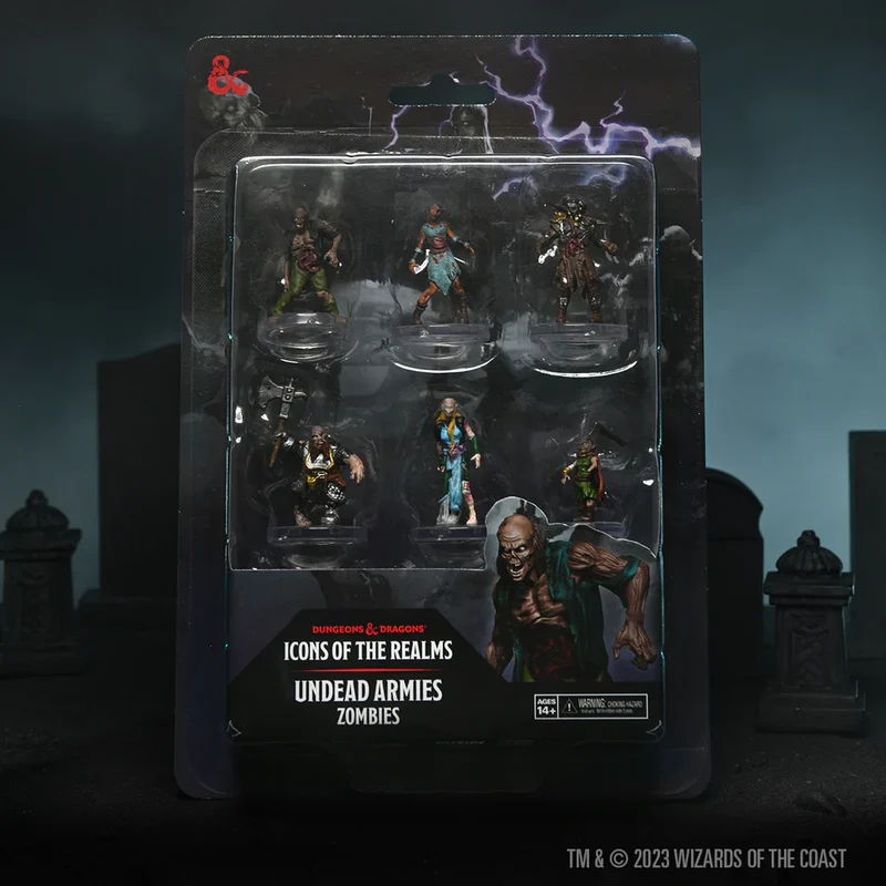 D&D Icons of the Realms – Undead Armies: Zombies