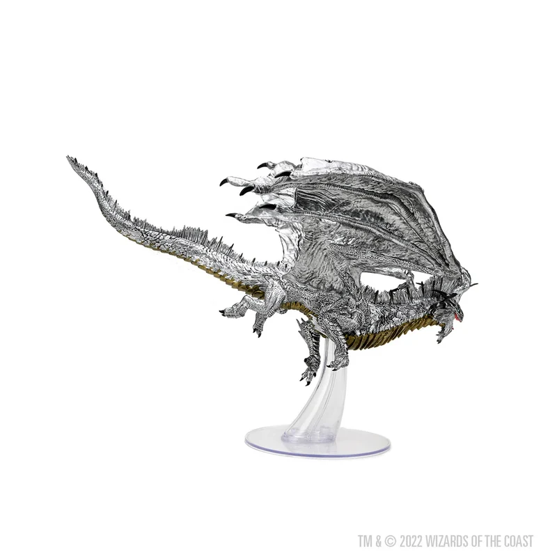 D&D Icons of the Realms – Adult Silver Dragon