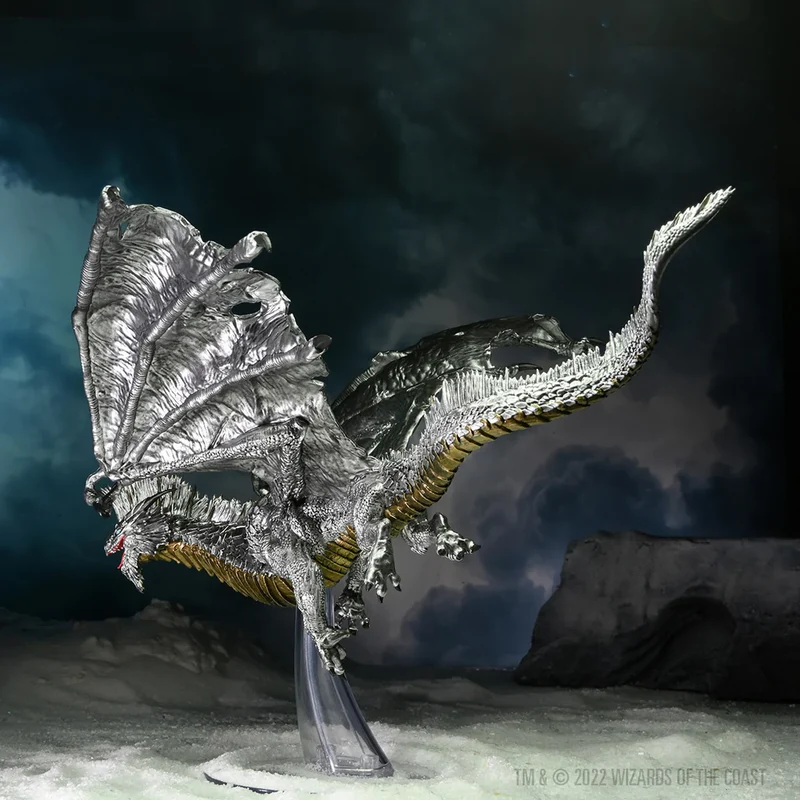 D&D Icons of the Realms – Adult Silver Dragon