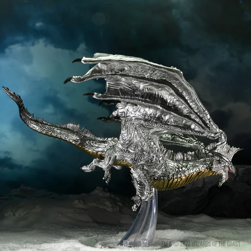 D&D Icons of the Realms – Adult Silver Dragon