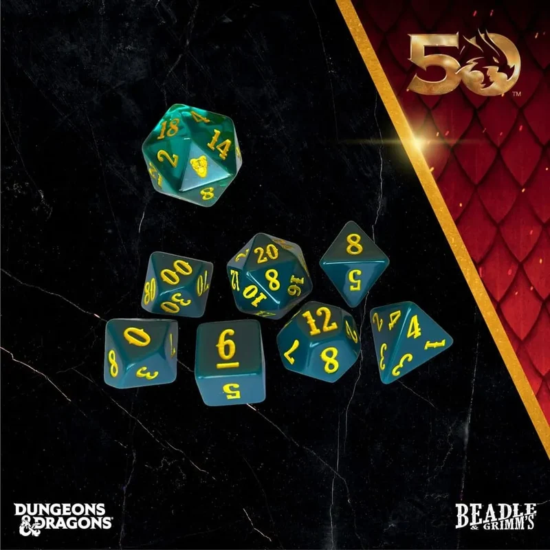 D&D – Classic Module Würfelset: Tomb of Horrors (50th Anniversary)