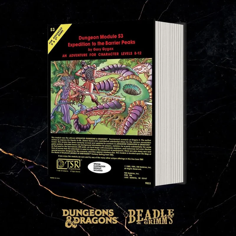 D&D – Classic Module Würfelset: Expedition to the Barrier Peaks (50th Anniversary)