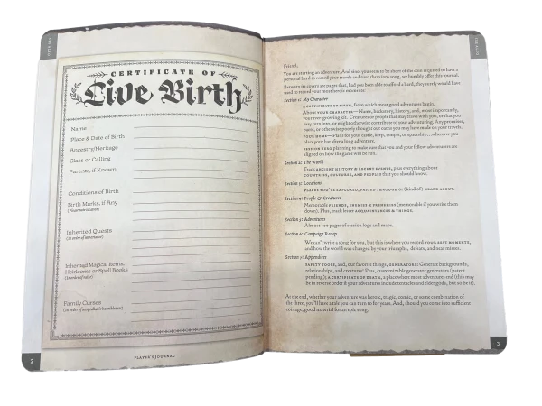 Player’s Journal – Black Dragon Cover