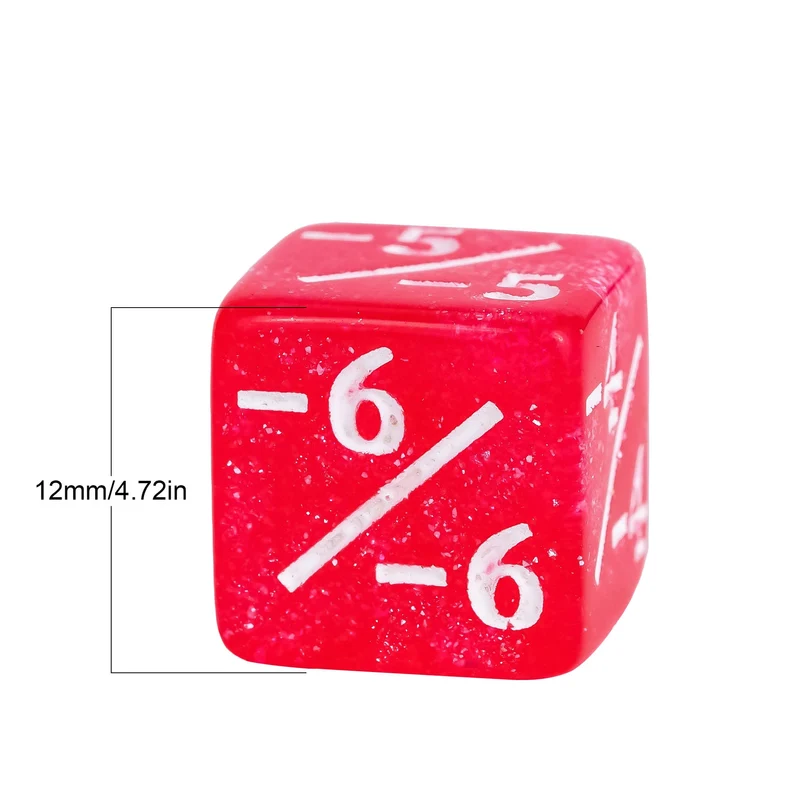 Galaxy Mini Counter-Würfel Negativ (12 mm)