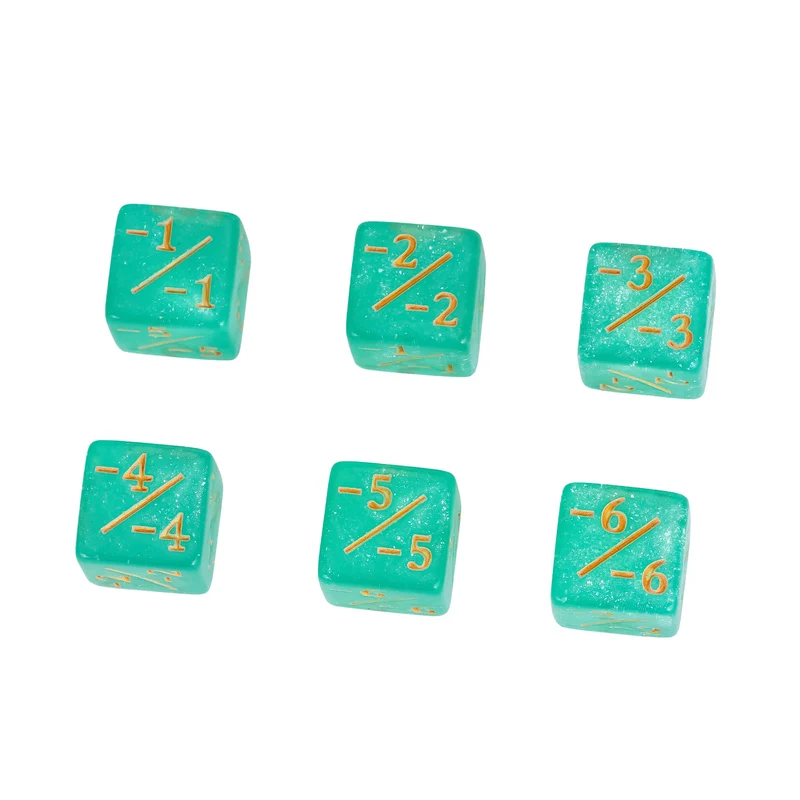 Galaxy Mini Counter-Würfel Negativ (12 mm)