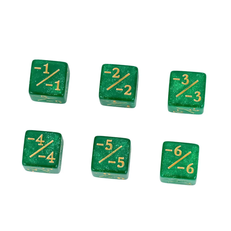 Galaxy Mini Counter-Würfel Negativ (12 mm)