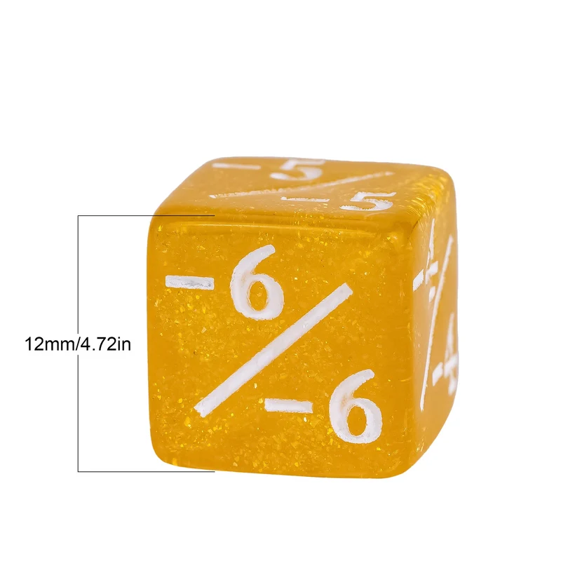 Galaxy Mini Counter-Würfel Negativ (12 mm)