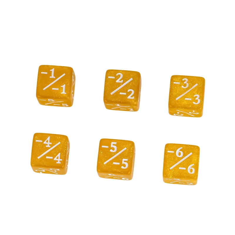 Galaxy Mini Counter-Würfel Negativ (12 mm)
