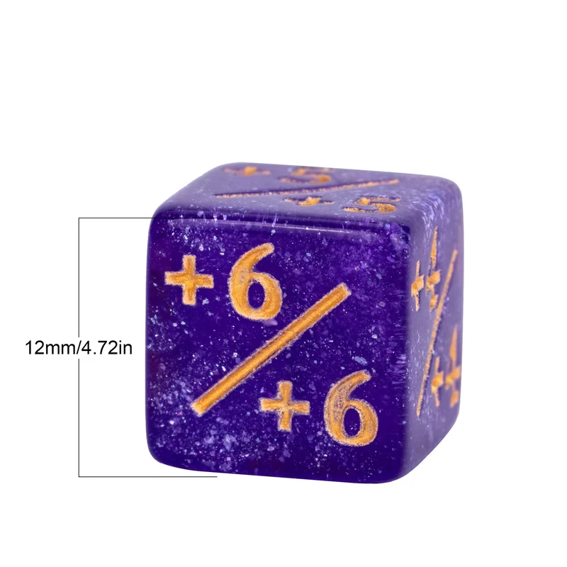 Galaxy Mini Counter-Würfel Positiv (12 mm)