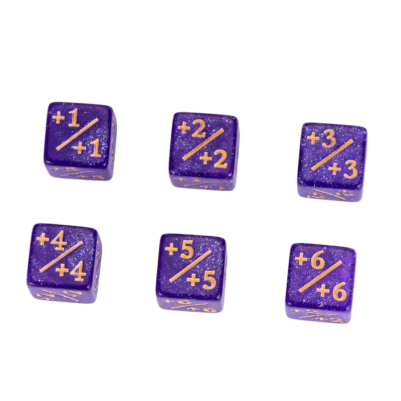 Galaxy Mini Counter-Würfel Positiv (12 mm)