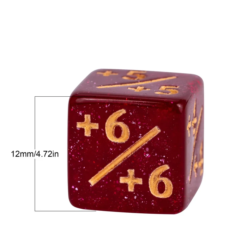 Galaxy Mini Counter-Würfel Positiv (12 mm)