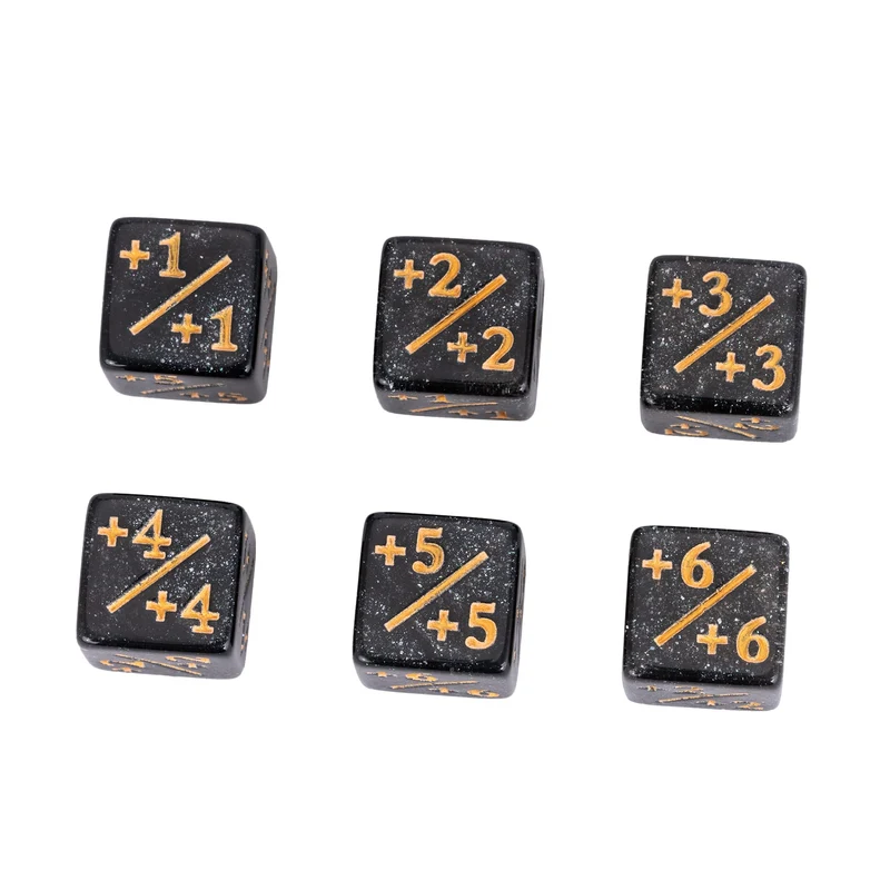 Galaxy Mini Counter-Würfel Positiv (12 mm)