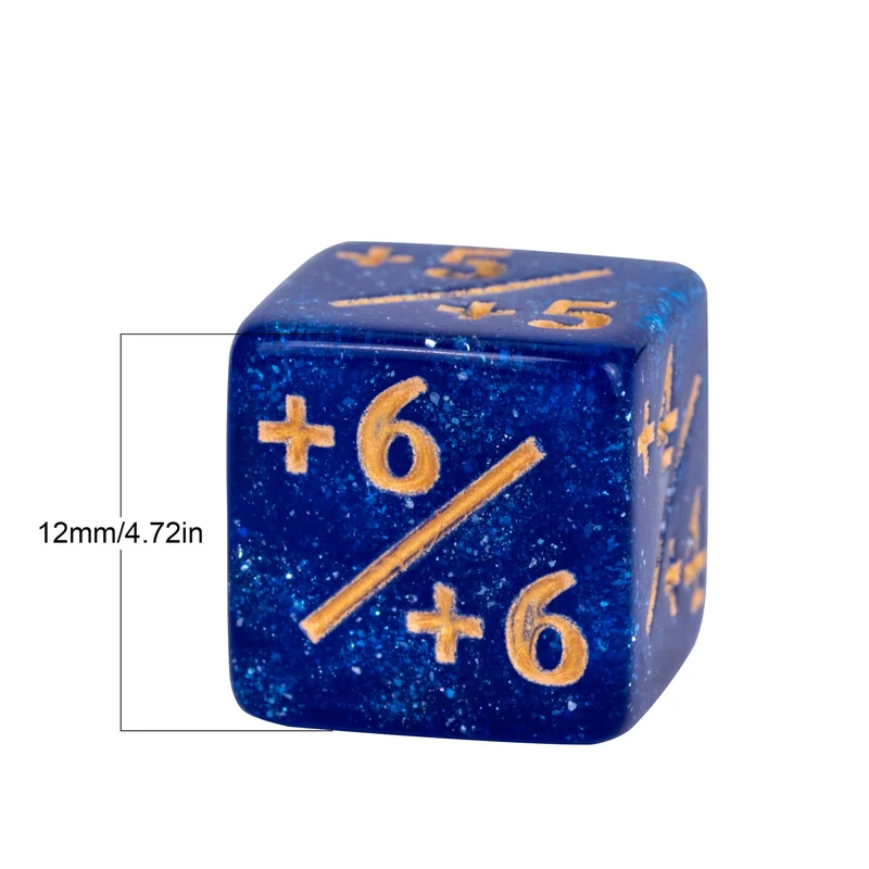 Galaxy Mini Counter-Würfel Positiv (12 mm)