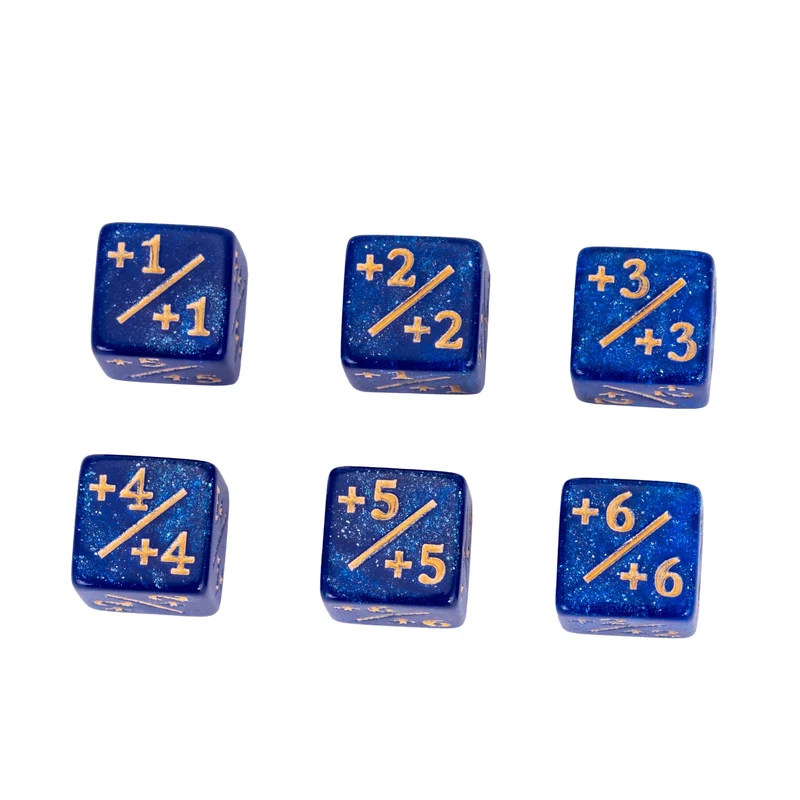 Galaxy Mini Counter-Würfel Positiv (12 mm)