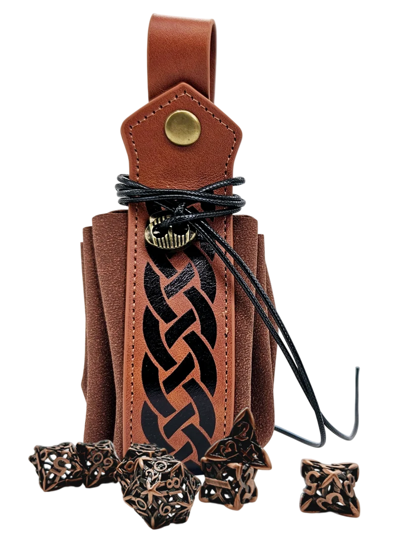 2in1 Celtic Knot Dice Pouch