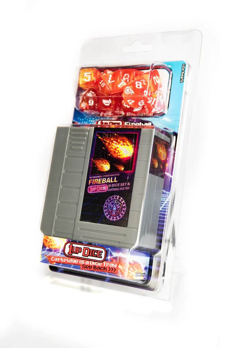 1UP-Dice: Fireball Set