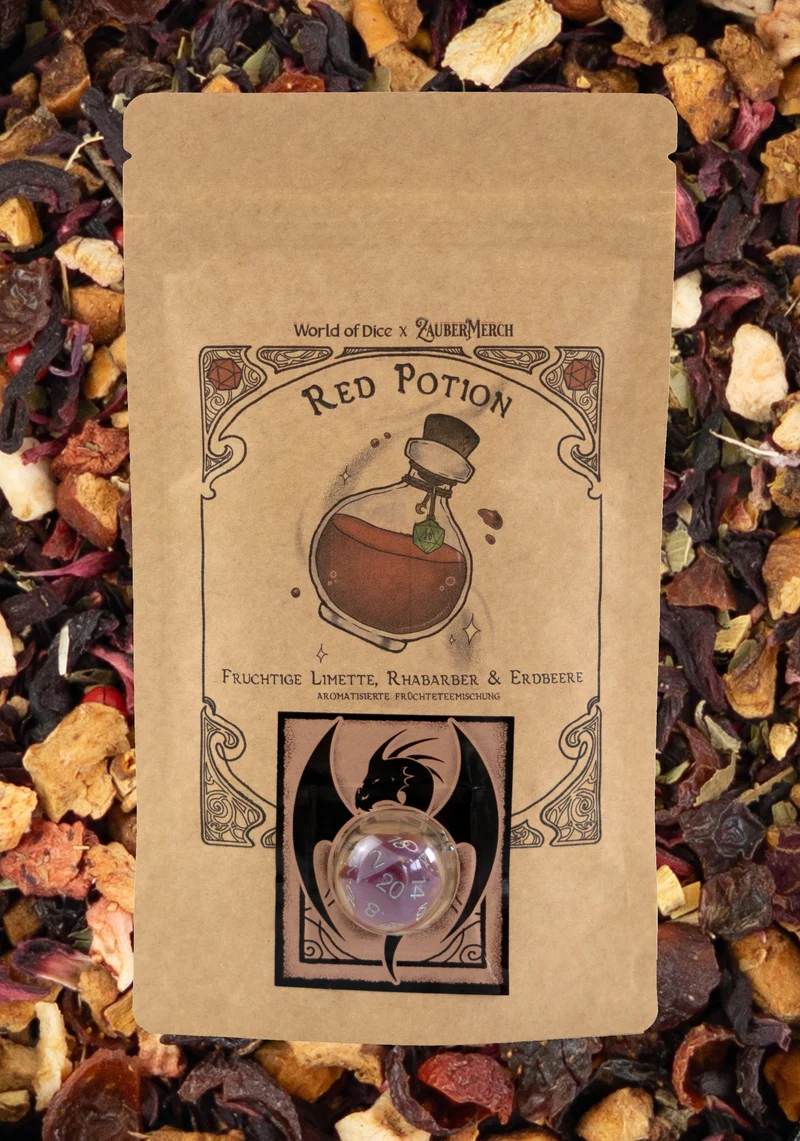 Red Potion Fantasy-Tee