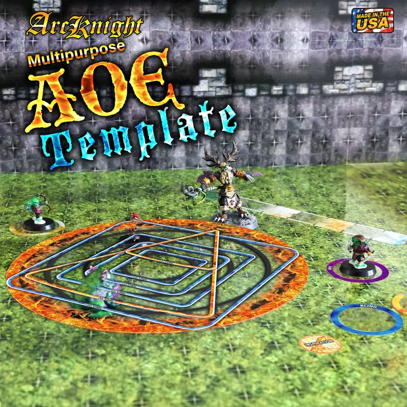 5E Area of Effect Template - Fireball