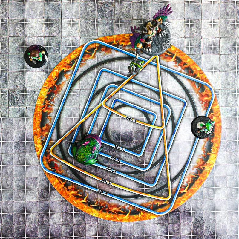 5E Area of Effect Template - Fireball