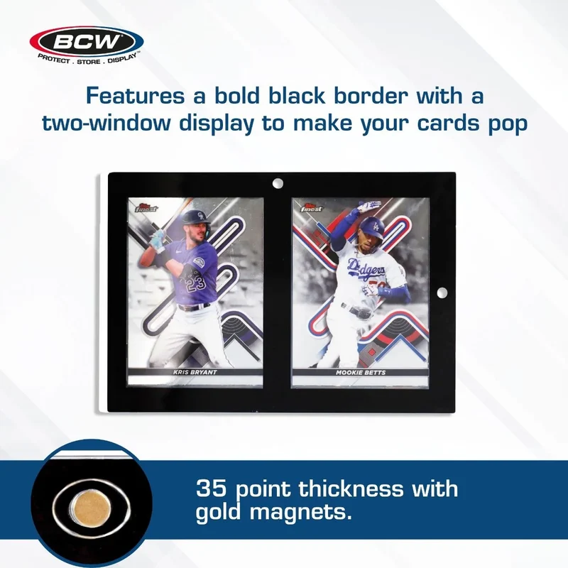 BCW Magnetic 2-Card Holder
