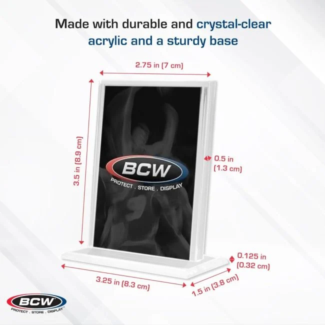 BCW Acrylic Card Stand - Vertical