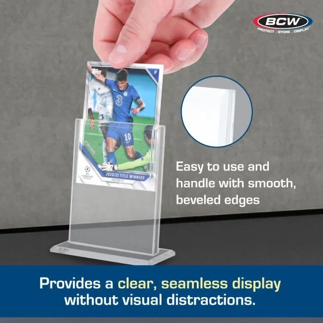 BCW Acrylic Card Stand - Vertical