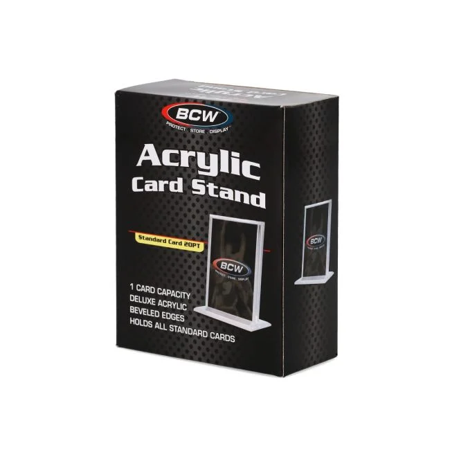 BCW Acrylic Card Stand - Vertical