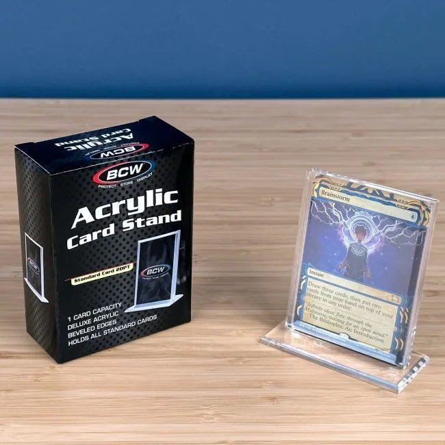 BCW Acrylic Card Stand - Vertical