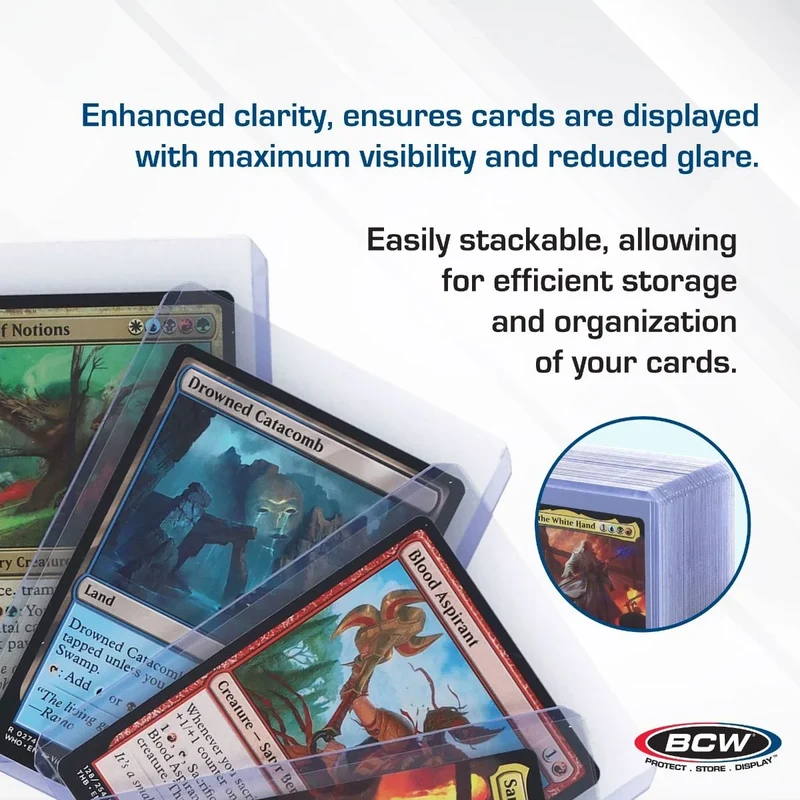 BCW Premium 3x4 Topload Card Holder