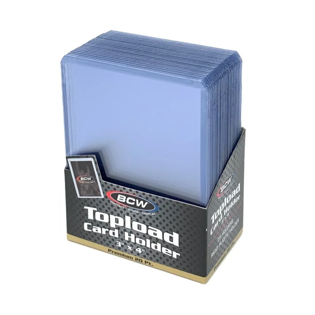 BCW Premium 3x4 Topload Card Holder