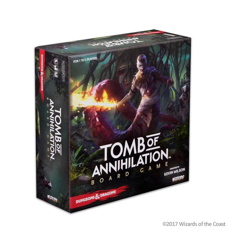 D&D: Tomb of Annihilation Adventure System Board Game – Standard Edition