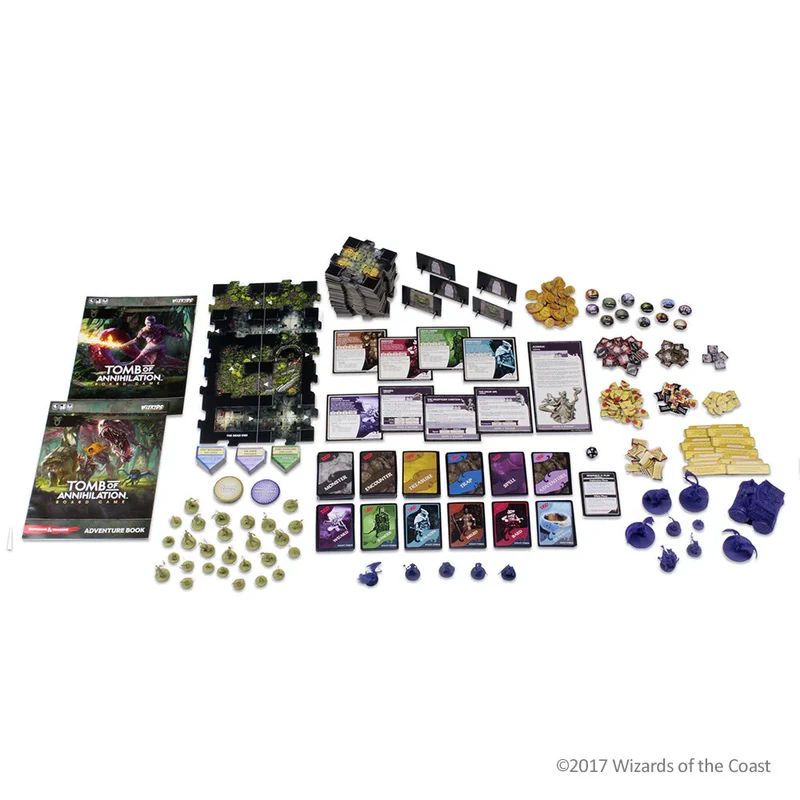 D&D: Tomb of Annihilation Adventure System Board Game – Standard Edition