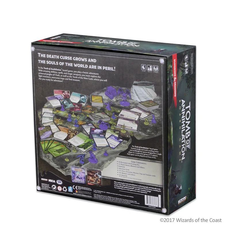 D&D: Tomb of Annihilation Adventure System Board Game – Standard Edition