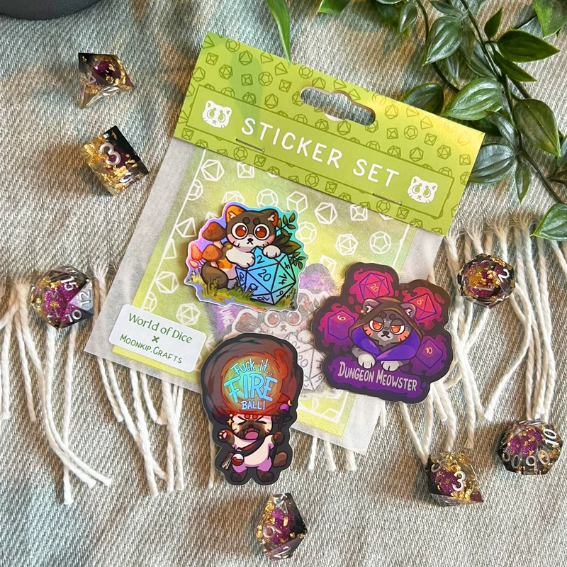 Memes Sticker Set by Moonkip.Crafts
