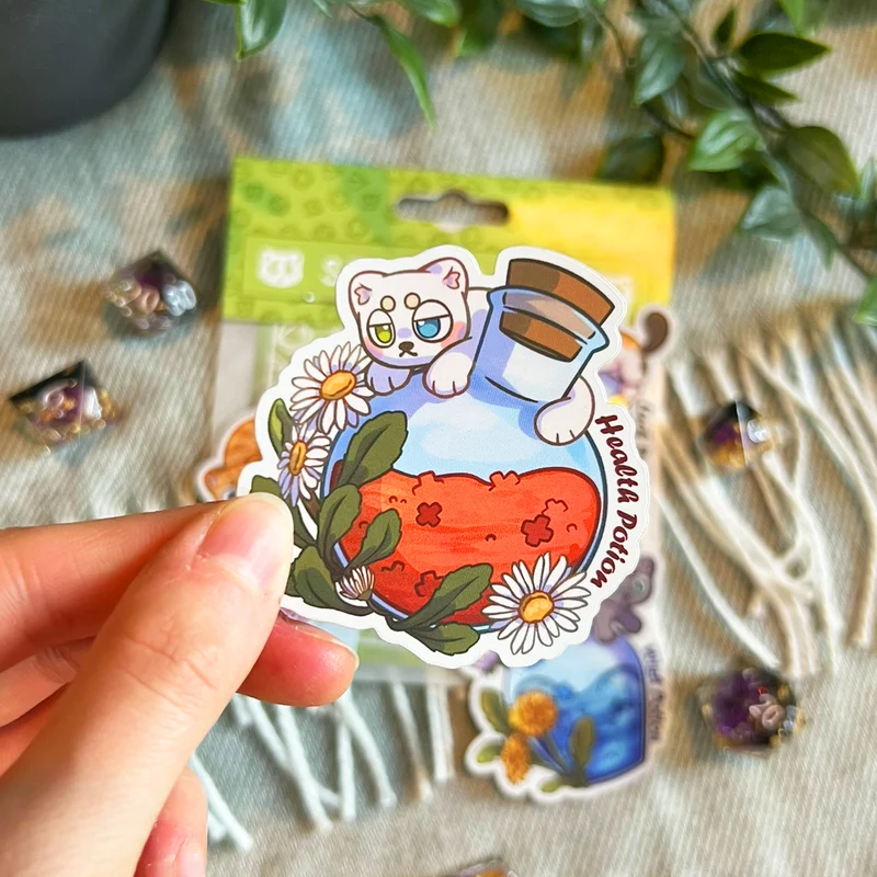 Potions Sticker Set by Moonkip.Crafts