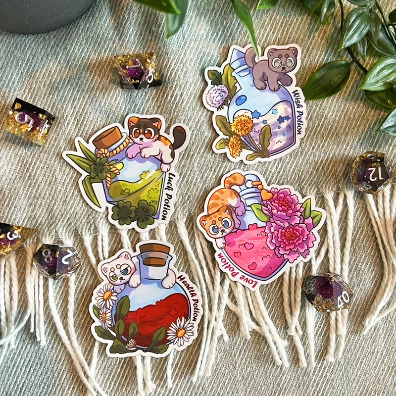 Potions Sticker Set by Moonkip.Crafts