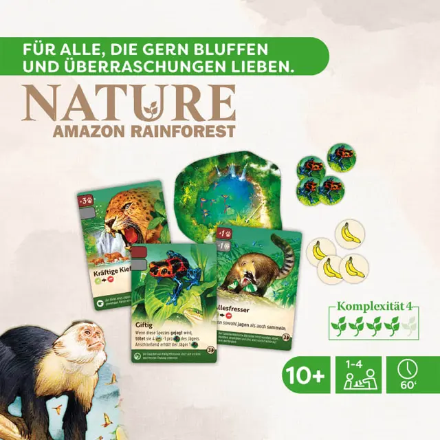 Nature Amazon Rainforest (Modul 5) - Bluff und Überraschung für Nature