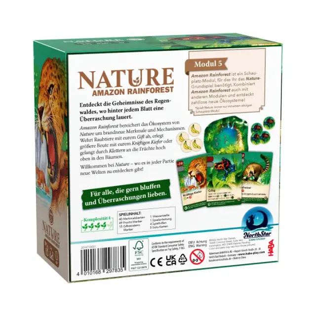 Nature Amazon Rainforest (Modul 5) - Bluff und Überraschung für Nature
