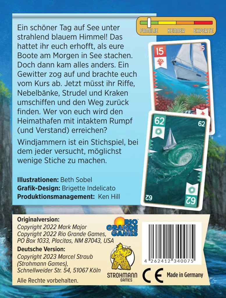 Windjammern - Stichspiel mit Twist