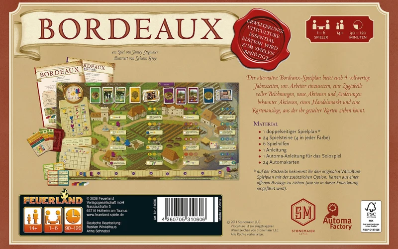 Viticulture Bordeaux - Abwechslung für Weinbau-Fans