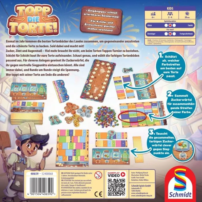 Topp die Torte! - Das Kinderspiel des Jahres 2025