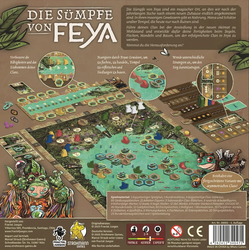 Die Sümpfe von Feya - Abwechslungsreiches Strategiespiel