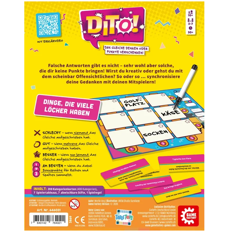 Dito - Das Spiel des Jahres 2026