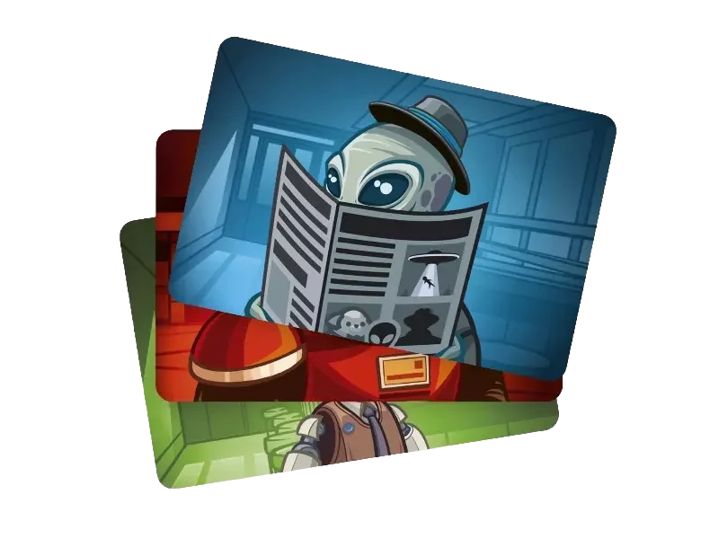 Sci-Fi - Codenames, deutsch (Erw.)
