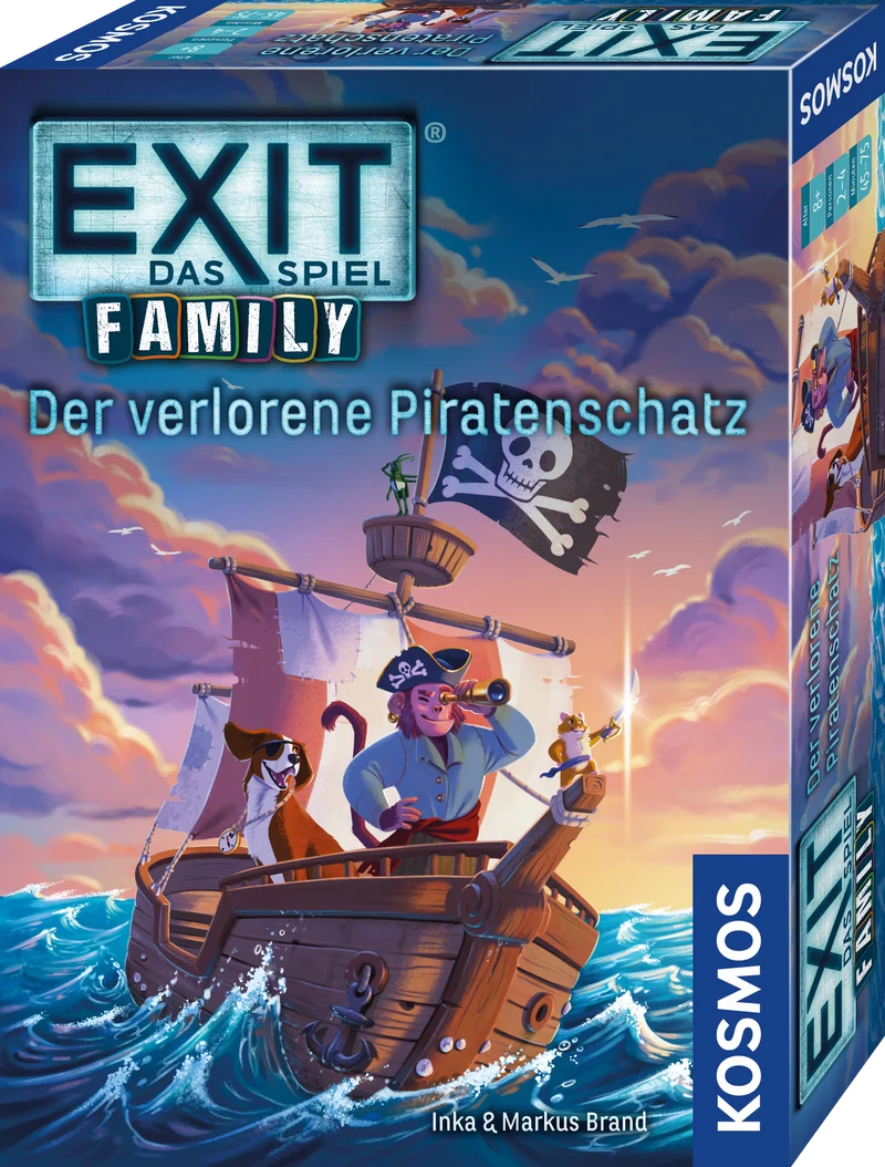 Der verlorene Piratenschatz - Exit Family, deutsch